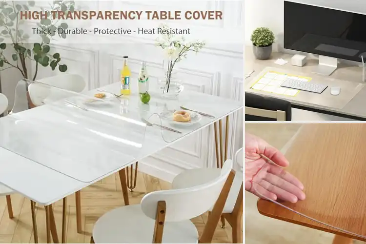 Detailed view of Best Clear Table Protector Mat