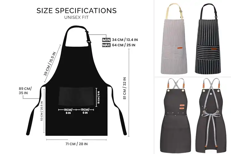Detailed view of Best Comfortable Aprons: Top 10 Picks for Style & Protection