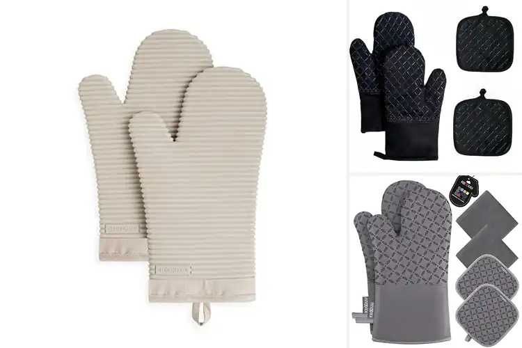 Detailed view of Best Cooking Mitts