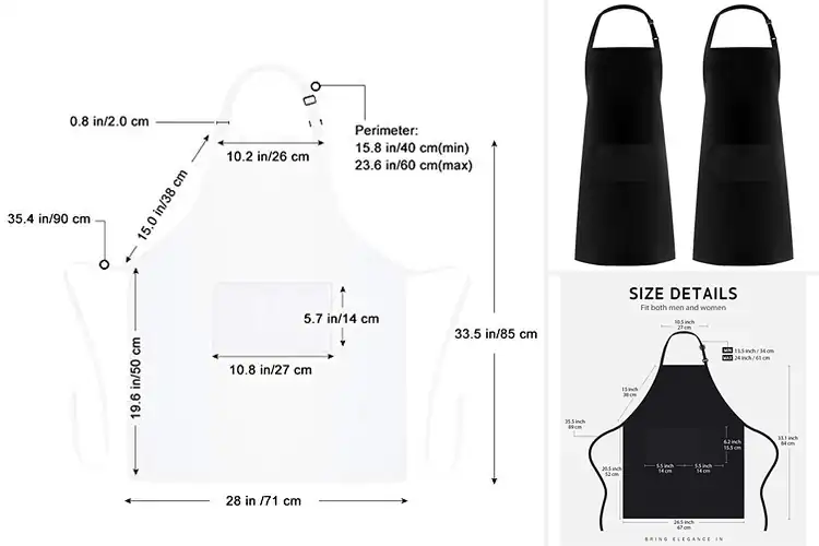 Detailed view of Best Cotton Aprons: Style & Comfort for Every Task
