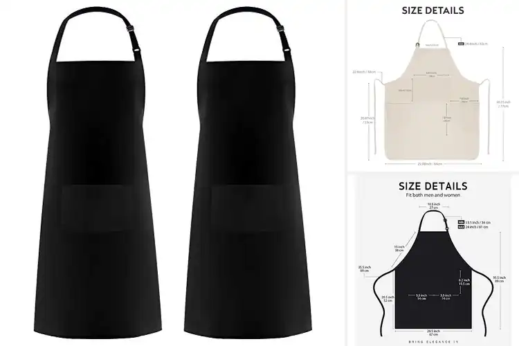 Detailed view of Best Cotton Canvas Aprons