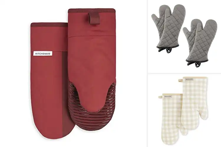Detailed view of Best Cotton Cuff Insulated Oven Mitts