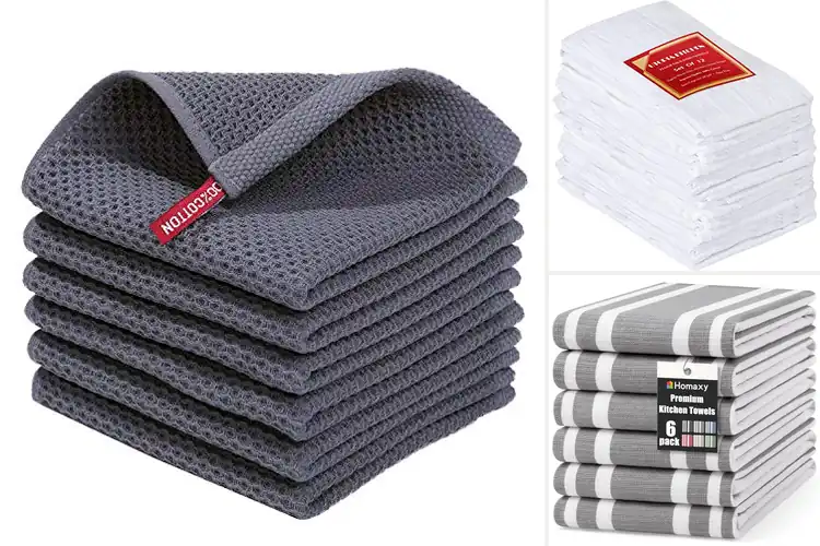 Detailed view of 10 Best Cotton Dish Towels: Soak Spills Like a Pro