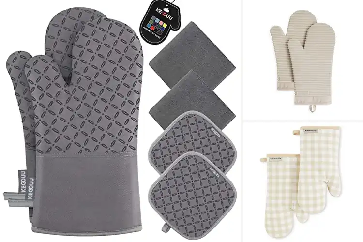 Detailed view of Best Cushioned Oven Mitts