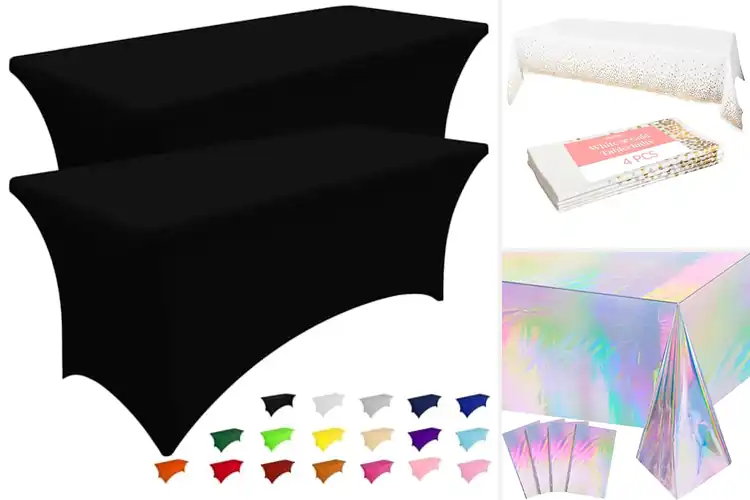 Detailed view of 7 Best Decoration Tablecloths: Sparkle Like Never Before