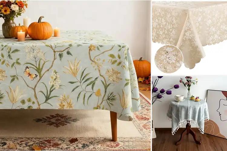 Detailed view of 10 Best Decorative Table Covers: Style & Ease