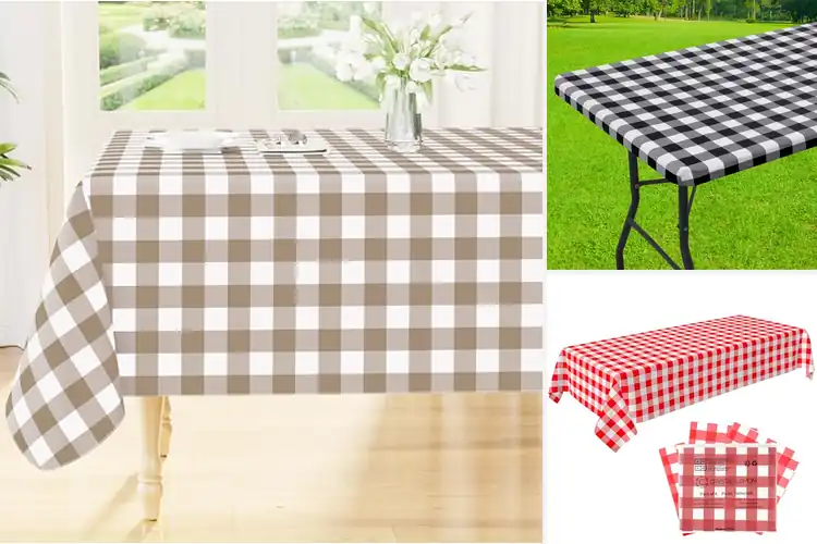 Detailed view of Best Dining Picnic Tablecloths