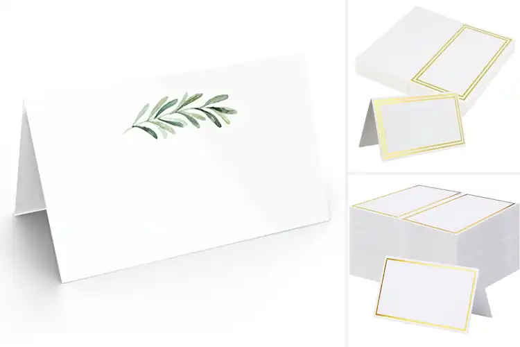 Detailed view of Best Dinner Party Place Cards