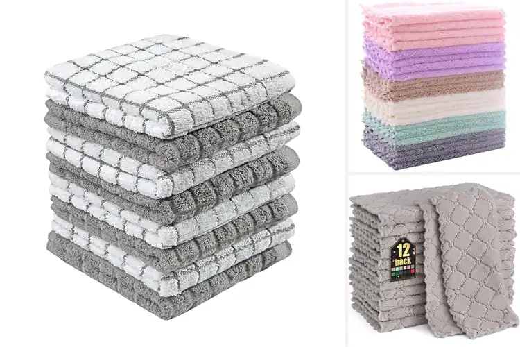 Detailed view of 10 Best Dish Cloth Packs: Soft, Absorbent, Odor-Free