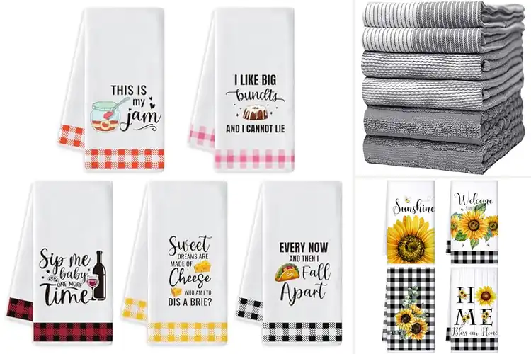 Detailed view of 10 Best Dish Towels For Gifting