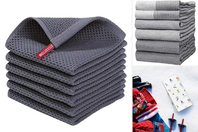 Detailed view of 10 Best Dish Towels for Cleaner, Efficient Kitchens