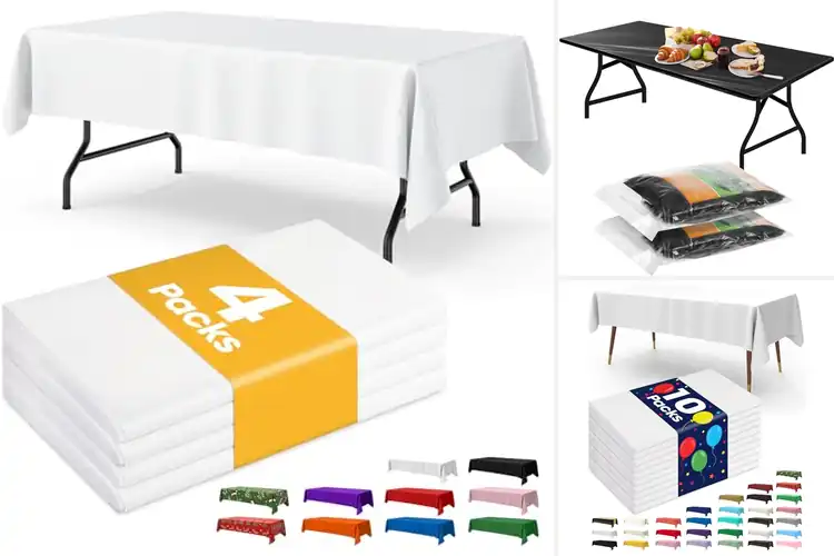 Detailed view of Best Disposable Table Covers For Buffets