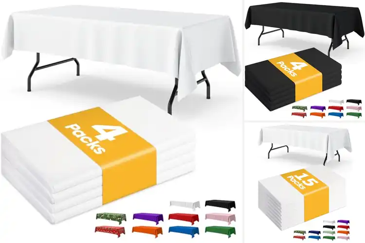 Detailed view of Best Disposable Table Covers For Holidays