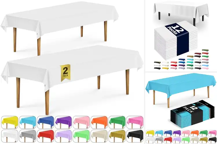 Detailed view of Best Disposable Yet Reusable Tablecloths