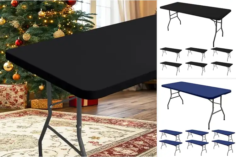 Detailed view of 10 Best Durable Elastic Table Covers for Event Venues: Picks