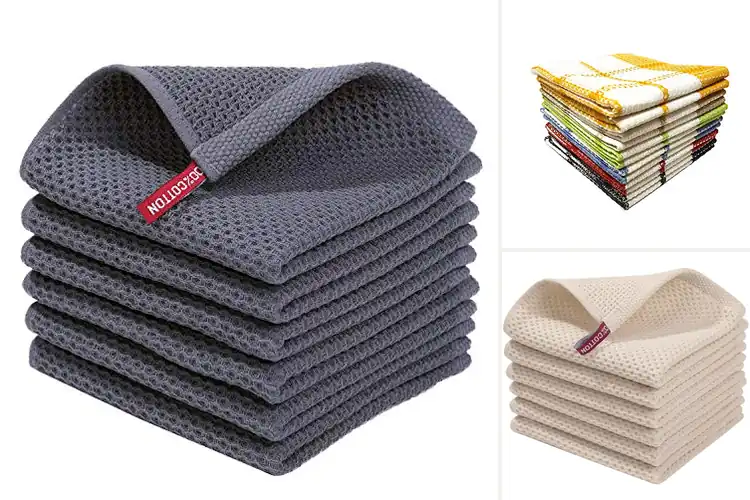Detailed view of Best Durable Honeycomb Weave Dish Cloths
