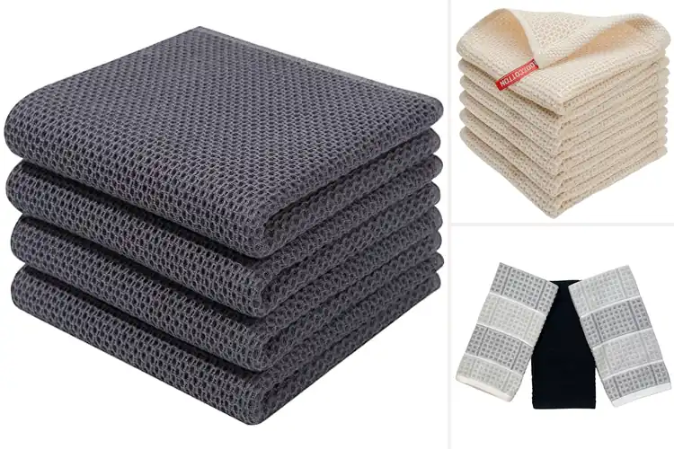 Detailed view of Best Durable Honeycomb Weave Towels