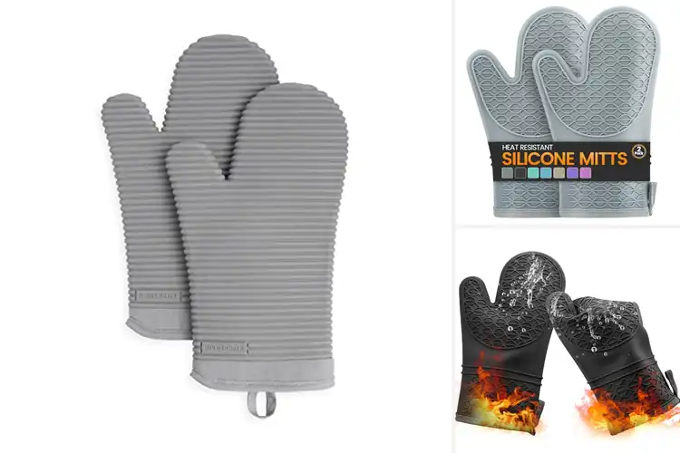 Detailed view of 10 Best Durable Silicone Oven Mitts for Heat Resistance