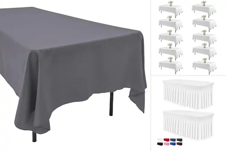 Detailed view of Best Durable Table Covers For Banquets And Parties