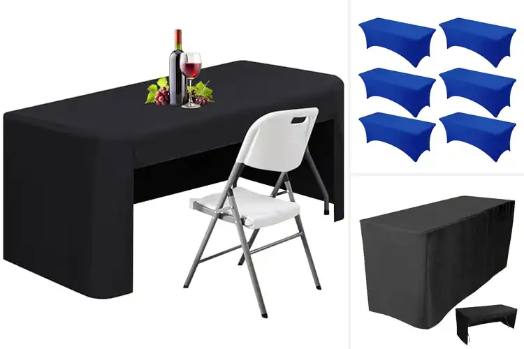 Detailed view of Best Durable Table Covers For Exhibitions