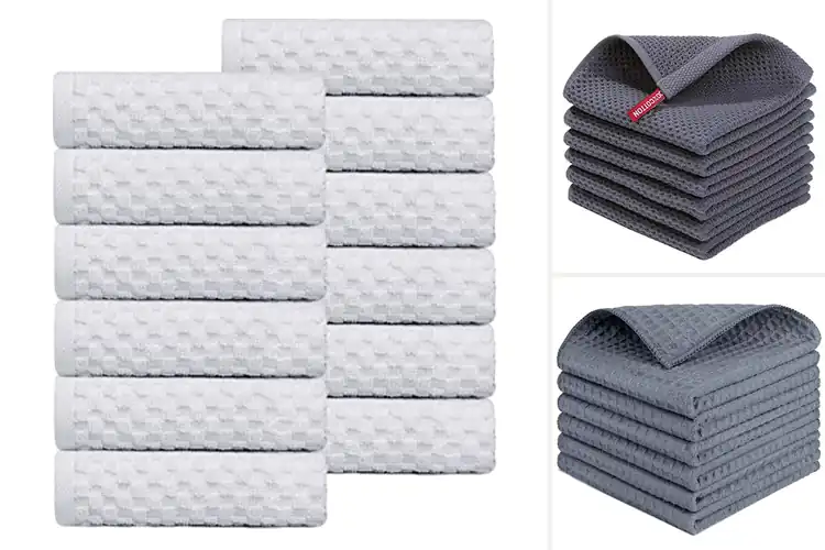 Detailed view of 10 Best Durable Waffle Cloths: Last Forever & Soak Up Spills