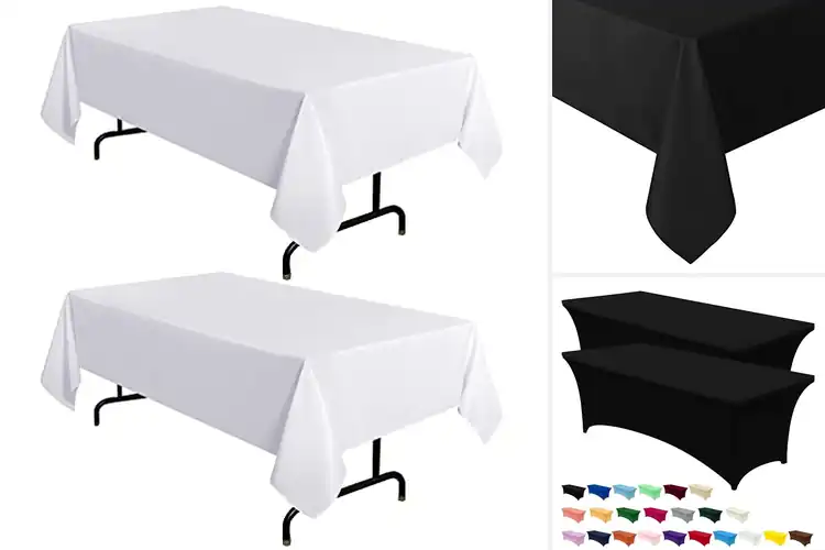 Detailed view of Best Durable Wrinkle Resistant Table Covers