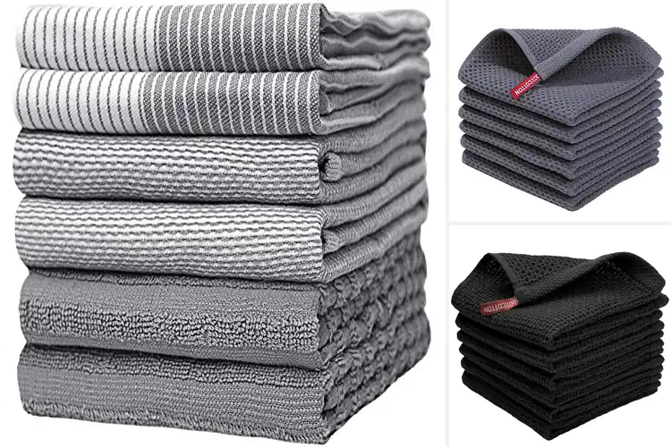 Detailed view of 10 Best Easy Care Cotton Dish Towels
