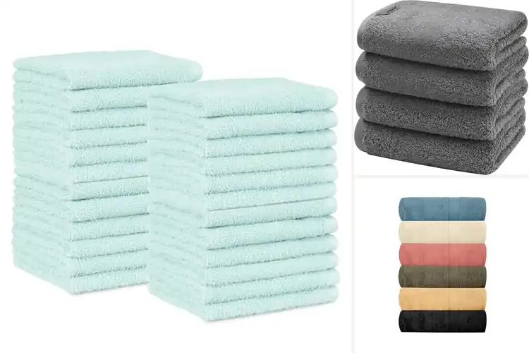 Detailed view of Best Easy Care Cotton Towels
