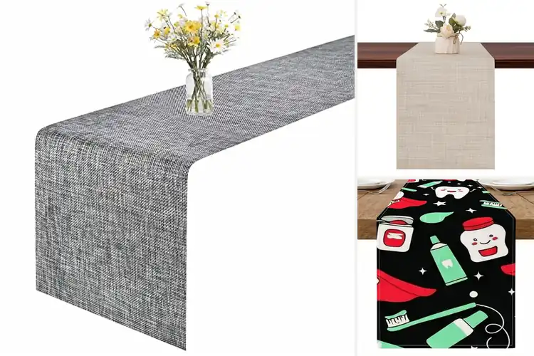 Detailed view of Best Easy Care Table Runner For Low Maintenance
