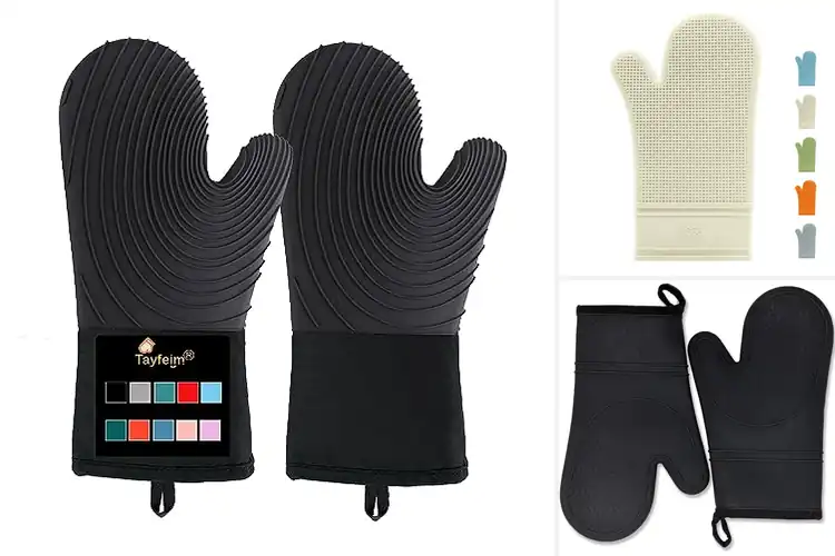 Detailed view of Best Easy Clean Oven Mitts For Quick Rinsing