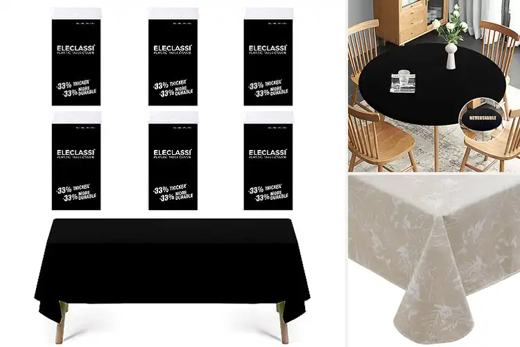 Detailed view of Best Easy Clean Up Table Covers