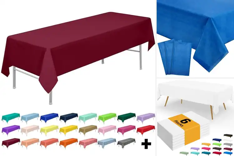 Detailed view of Best Easy Cleanup Table Covers For Parties