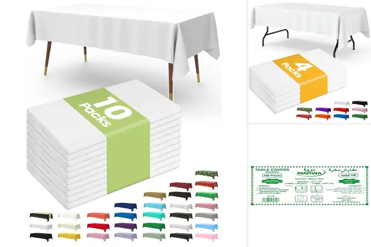 Detailed view of 10 Best Easy Cleanup Tablecloths for Mess-Free Gatherings