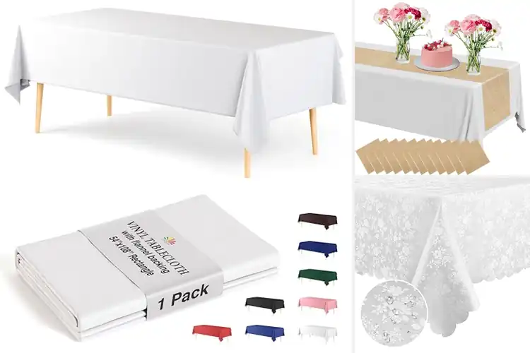 Detailed view of 10 Best Easy-to-Clean Tablecovers: Spill-Free Meals