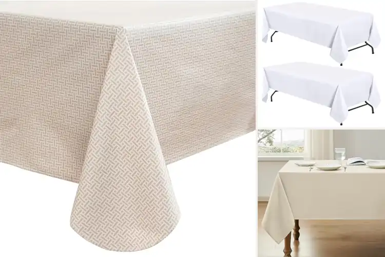 Detailed view of 10 Best EasyCare Tablecloths: Hassle-Free Dining Solutions