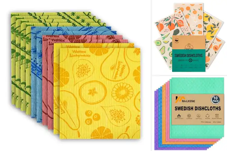 Detailed view of 10 Best Eco-Friendly Dish Cloths for Clean Kitchens