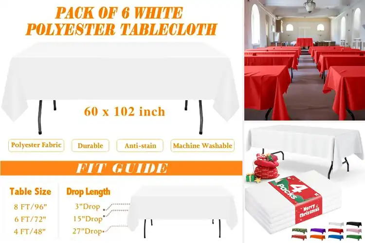 Detailed view of 10 Best Economical Table Covers: Easy Cleanup Wins