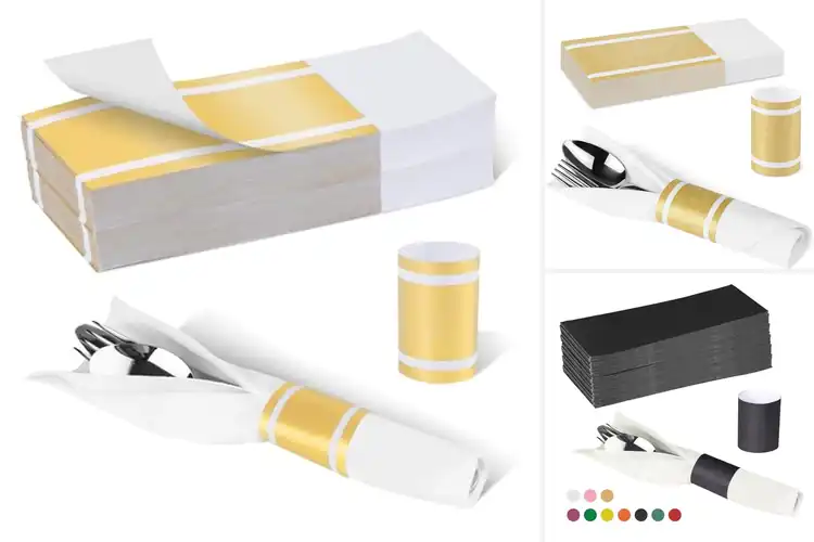 Detailed view of Best Elegant Napkin Bands