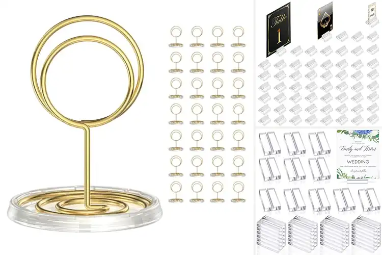 Detailed view of Best Event Place Card Holders