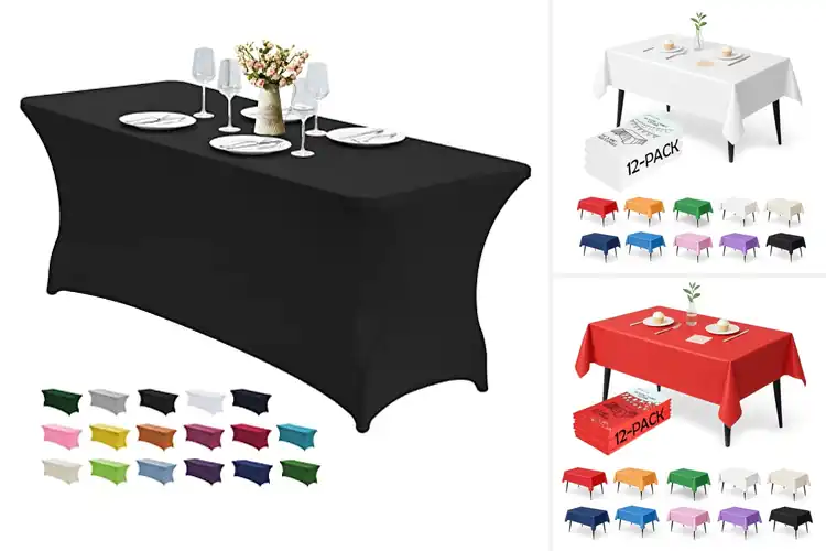 Detailed view of 10 Best Event Table Coverings: Wow Your Guests