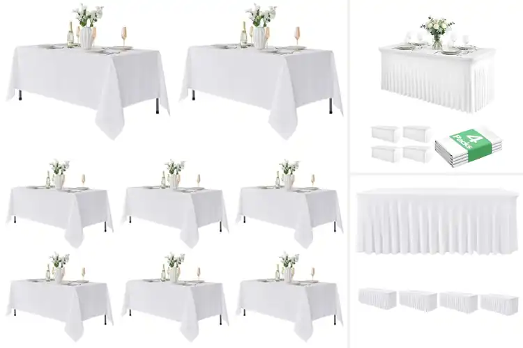 Detailed view of Best Event Tablecloths For Weddings Banquets