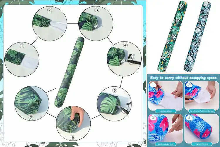 Detailed view of 10 Best Fabric Covered Noodles for Fun, Comfy Floats