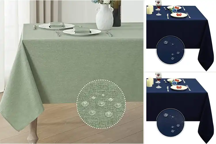 Detailed view of 10 Best Fade Resistant Tablecloths for Vibrant Gatherings
