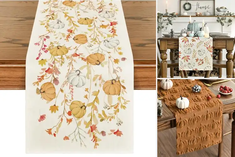 Detailed view of 8 Best Fall Party Runners: Stylish, Durable Joy