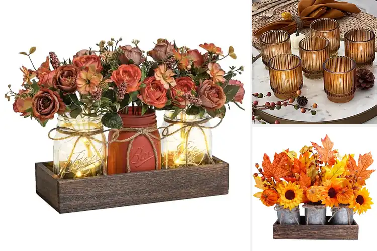Detailed view of 9 Best Fall Table Decor: Cozy & Stylish