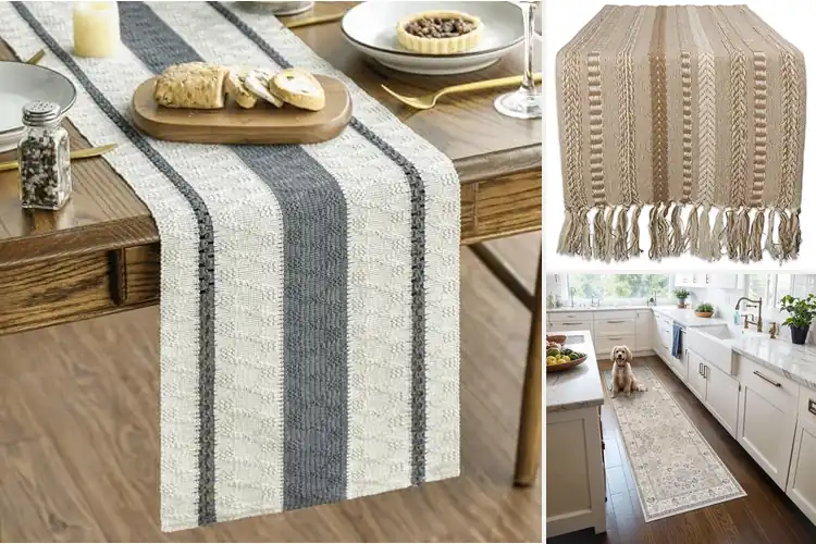 Detailed view of Best Farmhouse Decor Runner