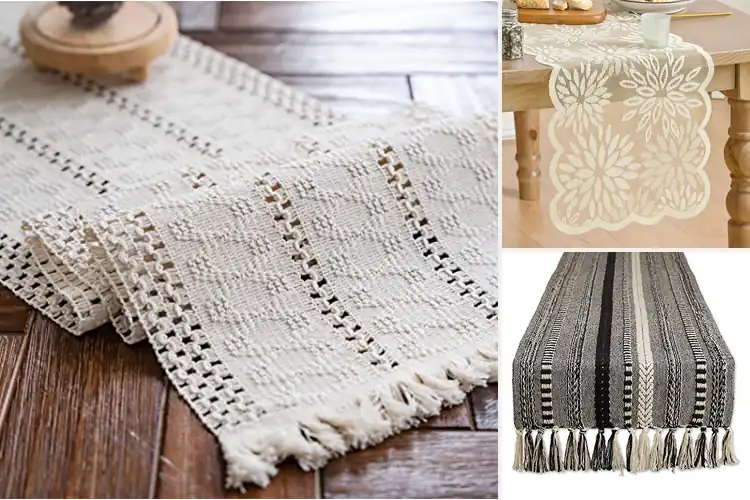 Detailed view of Best Farmhouse Table Runner