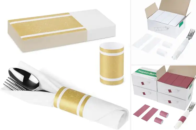 Detailed view of Best Festive Napkin Bands
