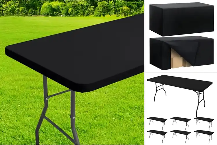Detailed view of Best Fitted 6 Foot Table Covers