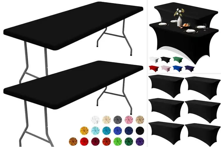 Detailed view of 10 Best Fitted Spandex Tablecloths: Your Guide